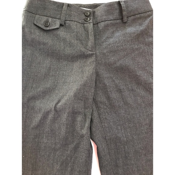 LOFT Petite Gray Wool Pants     2P - Picture 6 of 6
